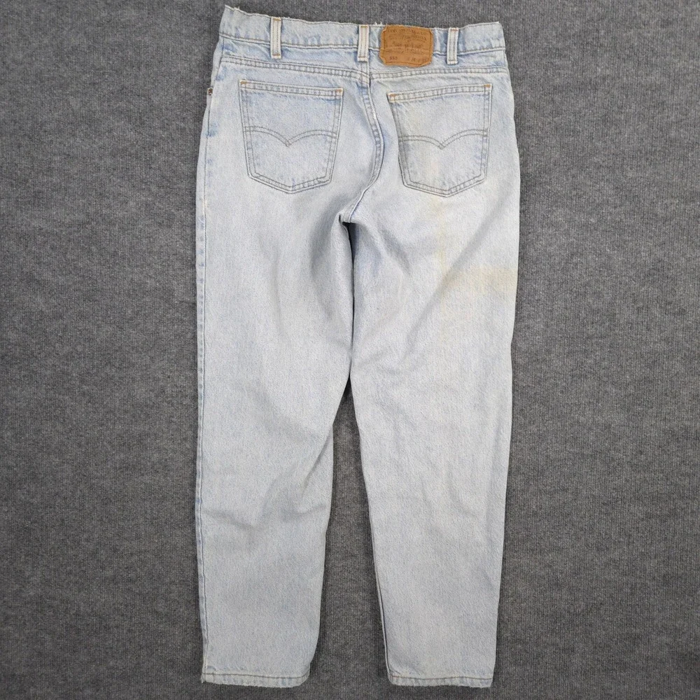 Vintage Levis Jeans Mens *32X29* Blue 550 Relaxed Fit Orange Tab Made In USA 90s